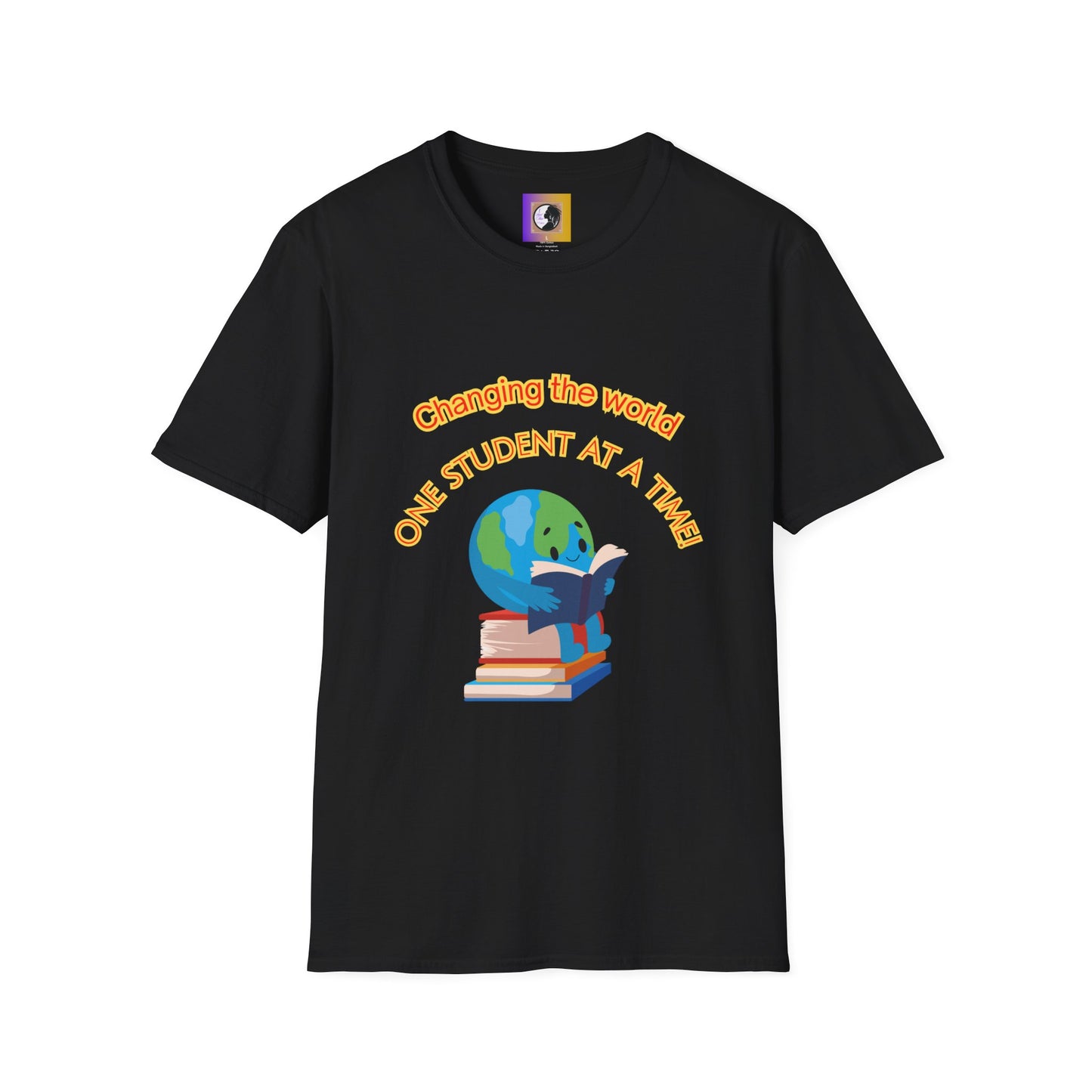 Changing the world (globe)Inspiring Teacher Tee