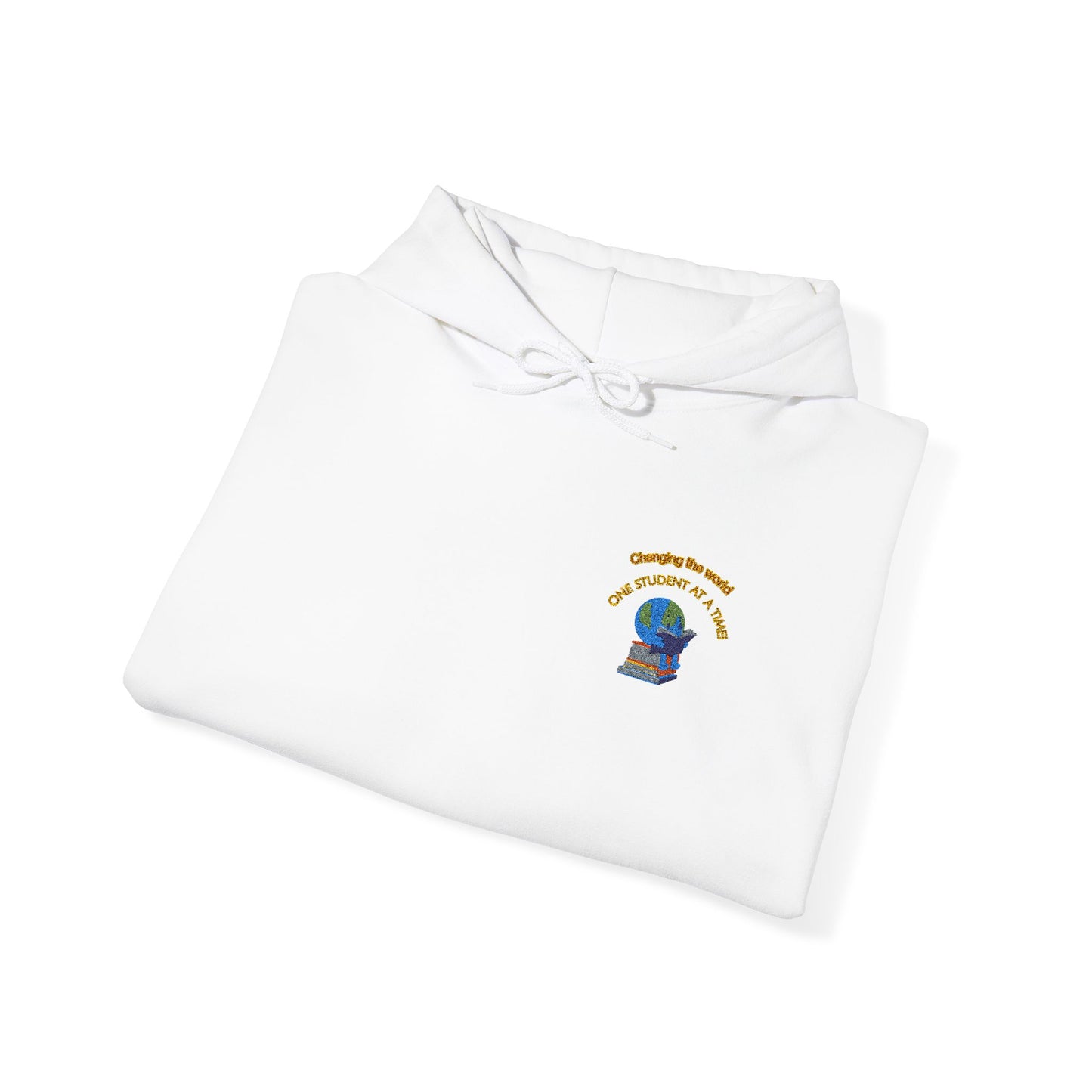 Changing the world! (globe) Teacher Hoodie, Casual Streetwear