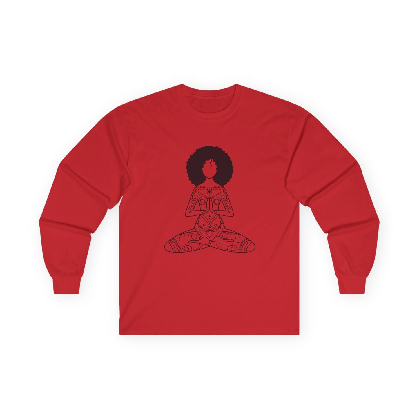Yoga Meditation Long Sleeve Tee