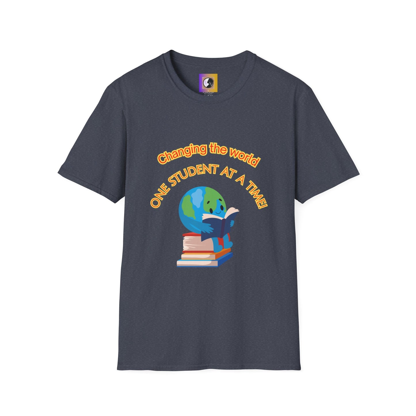 Changing the world (globe)Inspiring Teacher Tee
