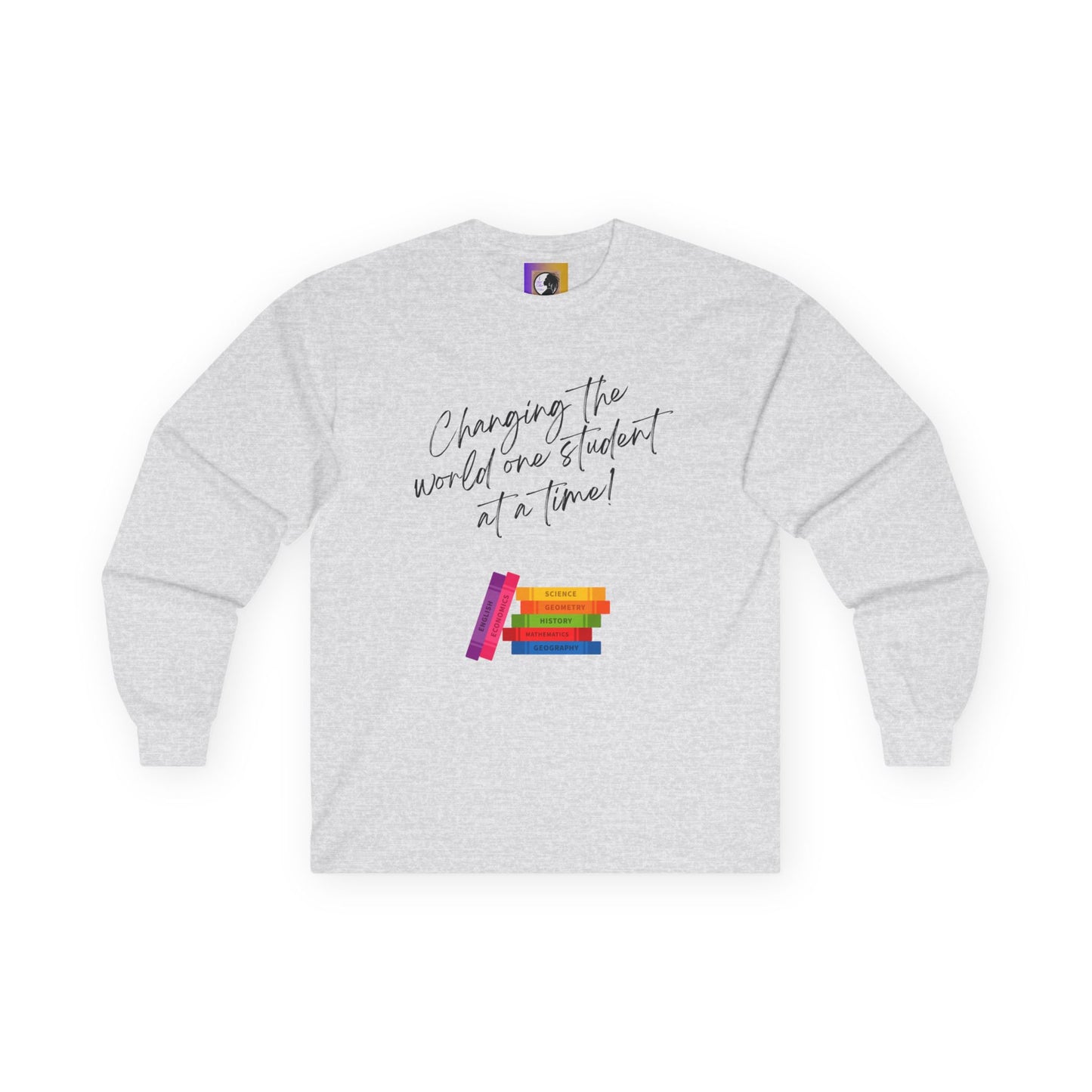 Inspirational Long Sleeve Tee for Students, Motivational Cotton Shirt for Educators, Teacher Appreciation Gift, Back to School Top, [...]