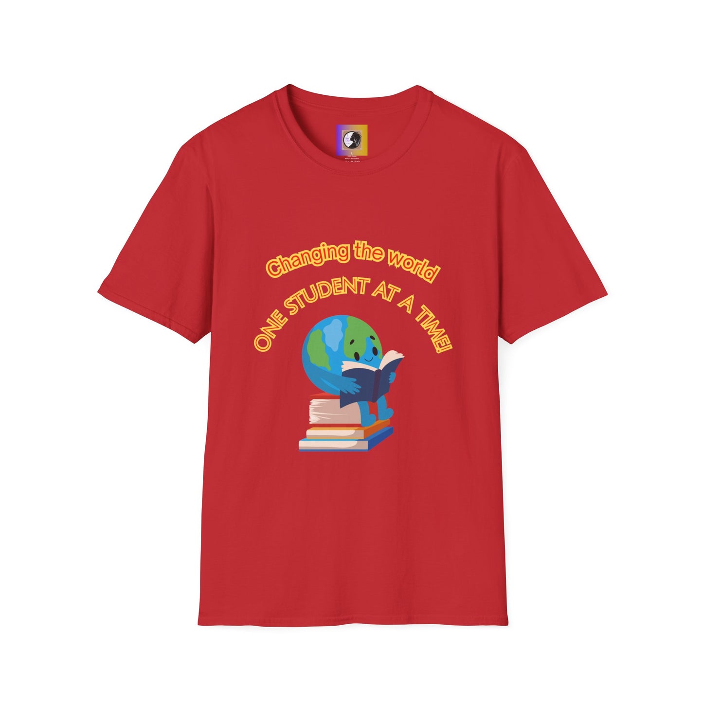 Changing the world (globe)Inspiring Teacher Tee