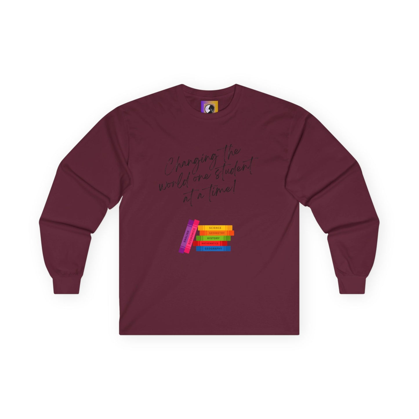 Inspirational Long Sleeve Tee for Students, Motivational Cotton Shirt for Educators, Teacher Appreciation Gift, Back to School Top, [...]