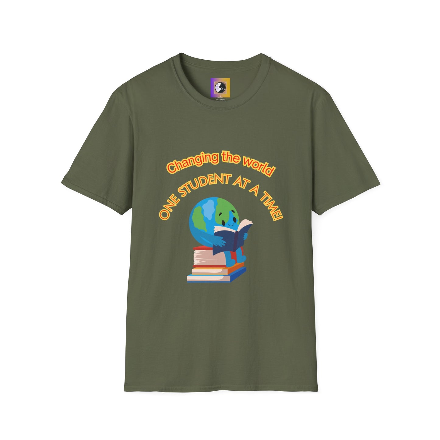 Changing the world (globe)Inspiring Teacher Tee