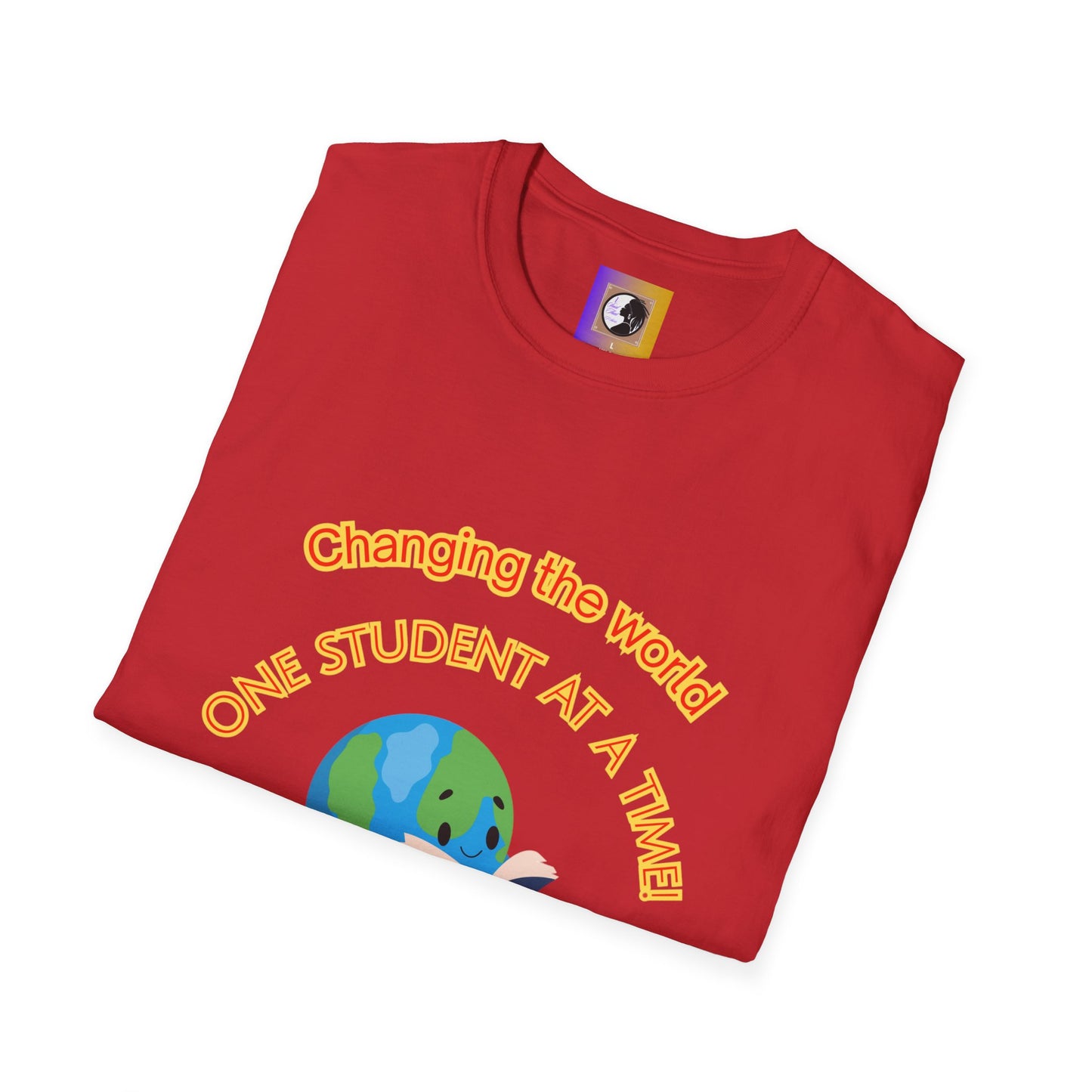 Changing the world (globe)Inspiring Teacher Tee
