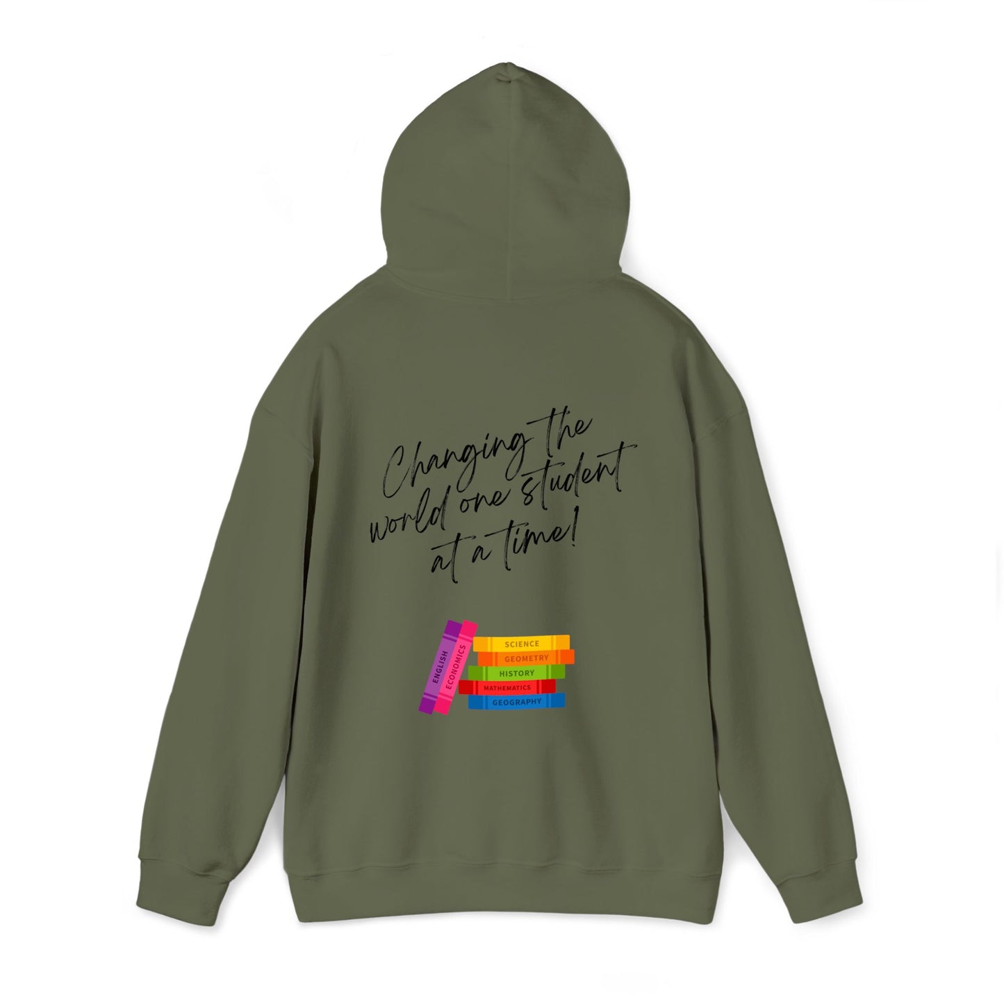 Changing the world! (books) Teacher Hoodie