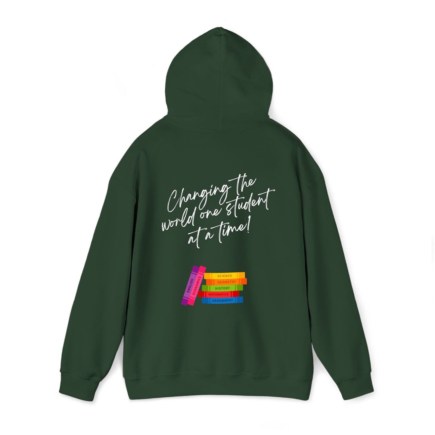 Changing the world! (White) Teacher Hoodie