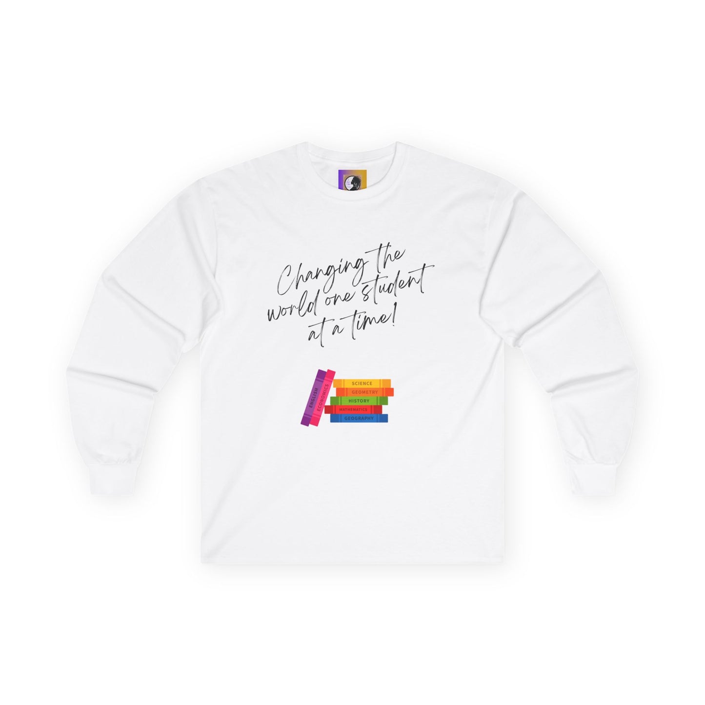 Inspirational Long Sleeve Tee for Students, Motivational Cotton Shirt for Educators, Teacher Appreciation Gift, Back to School Top, [...]
