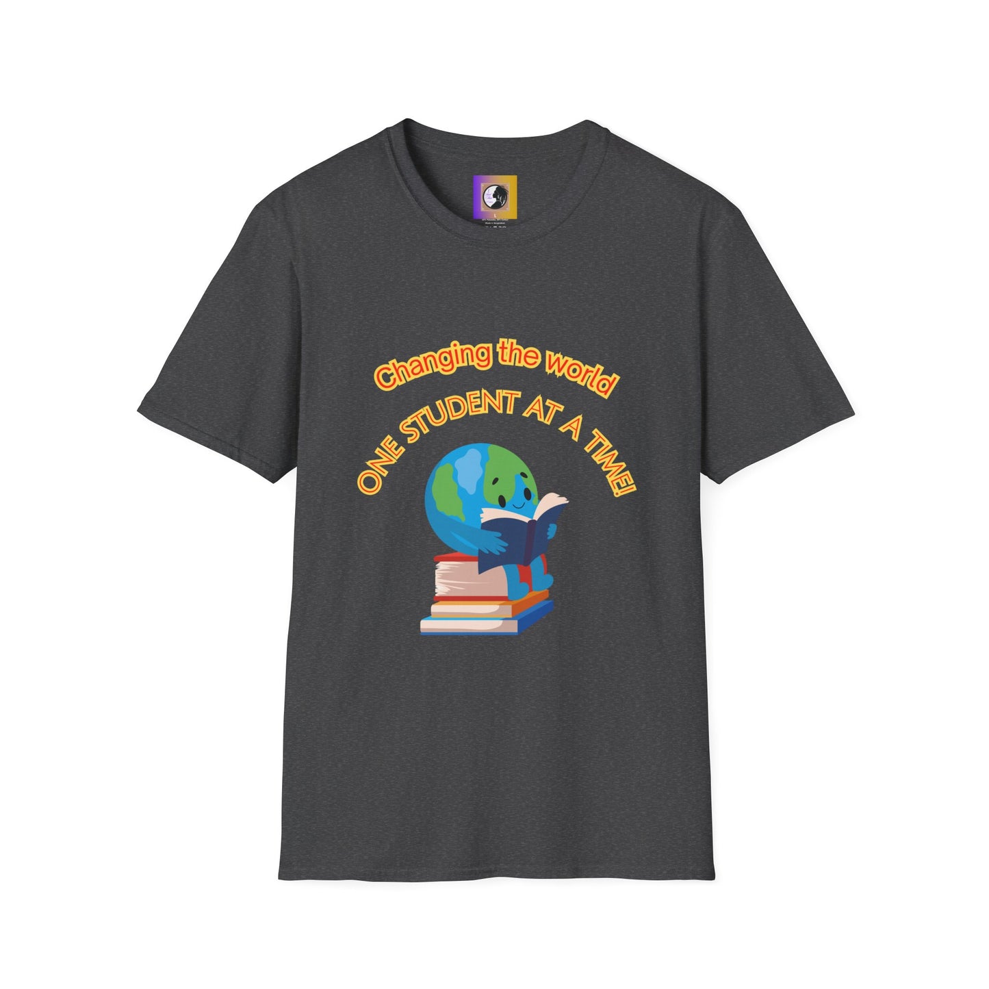 Changing the world (globe)Inspiring Teacher Tee