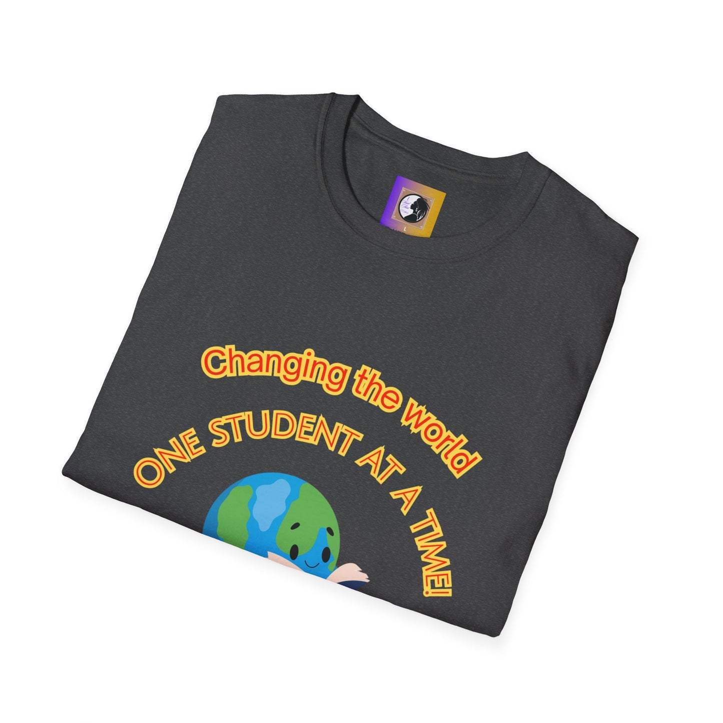 Changing the world (globe)Inspiring Teacher Tee