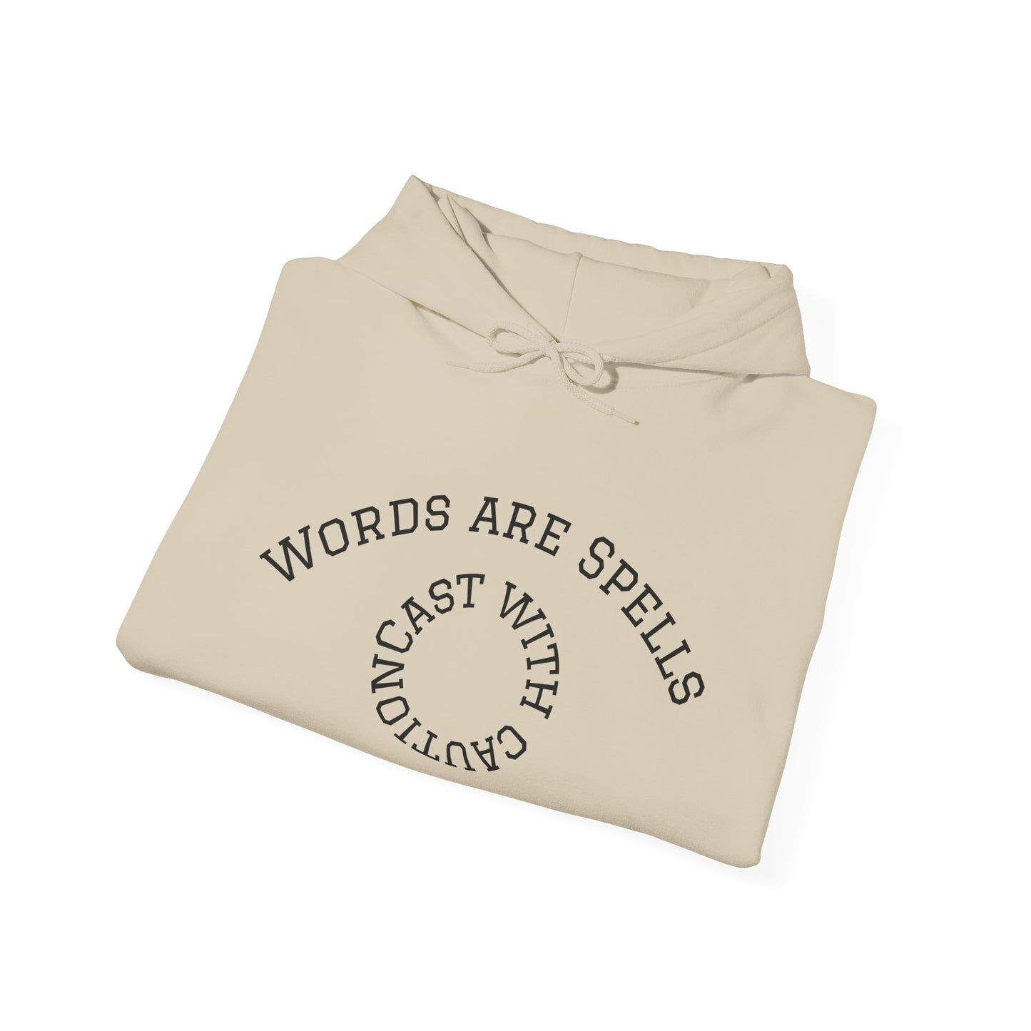 Words are spells (1) Hoodie