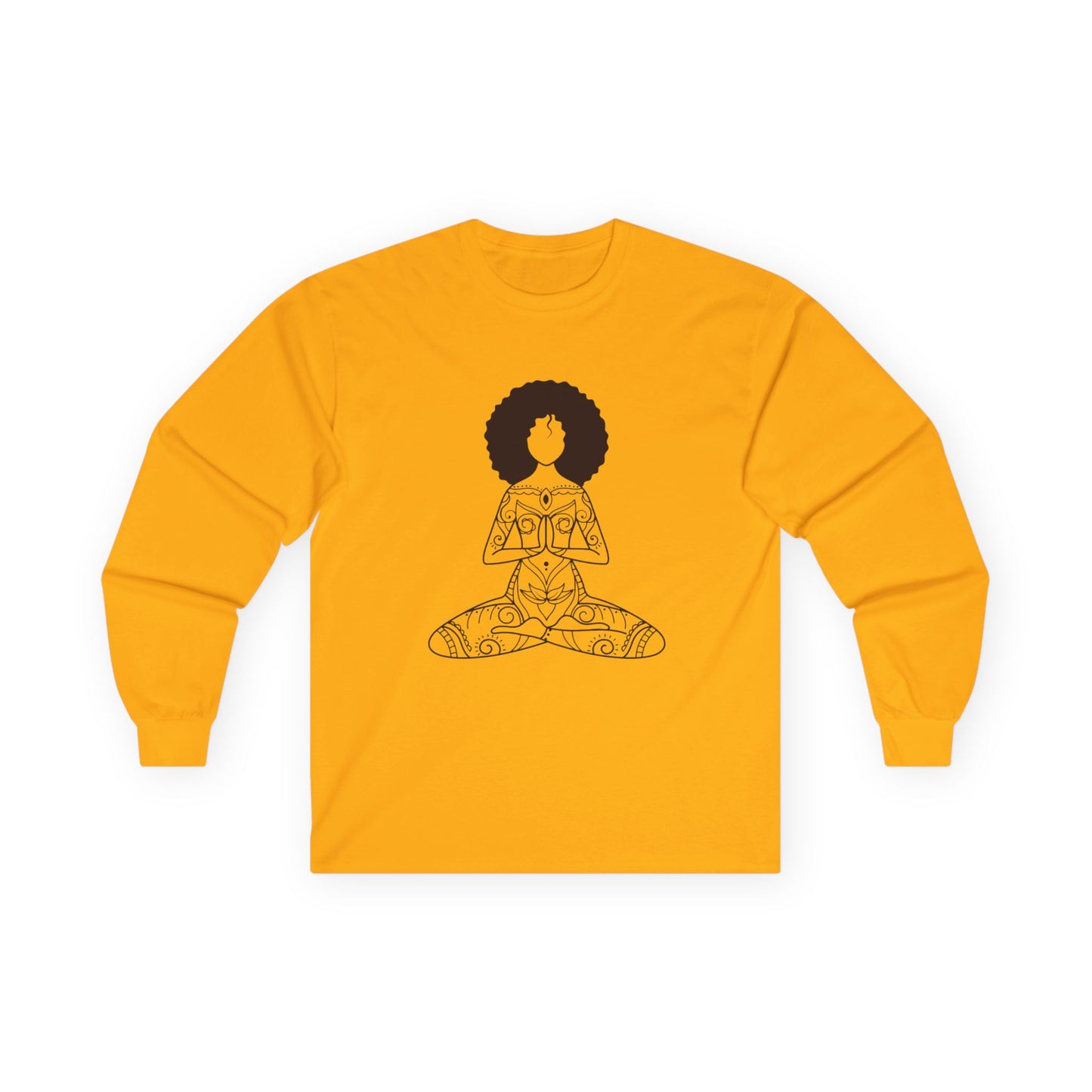 Yoga Meditation Long Sleeve Tee