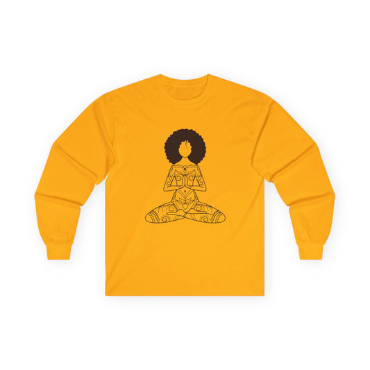 Yoga Meditation Long Sleeve Tee
