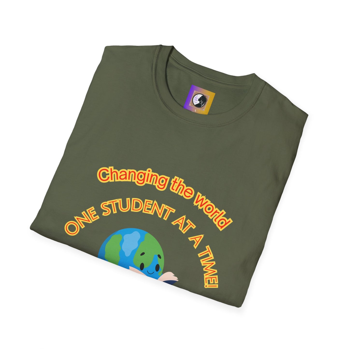 Changing the world (globe)Inspiring Teacher Tee