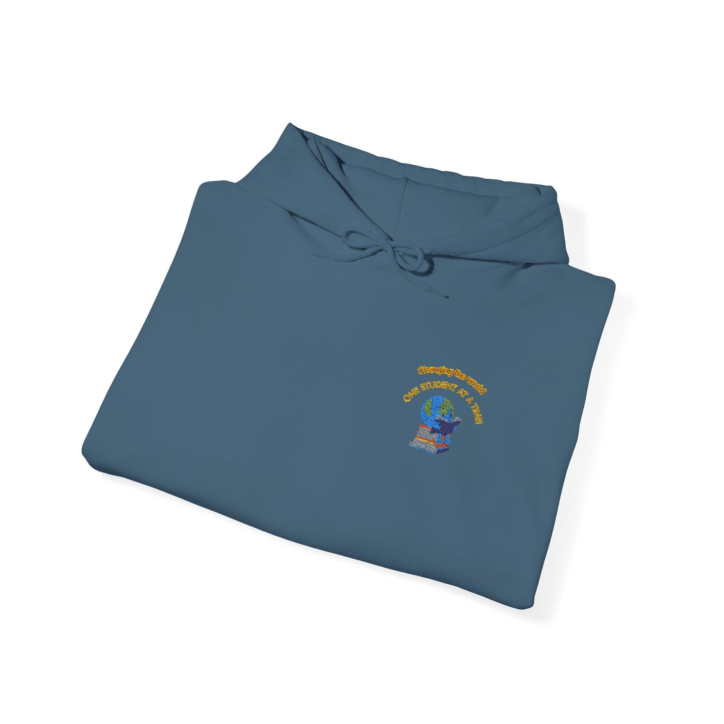 Changing the world! (globe) Teacher Hoodie, Casual Streetwear