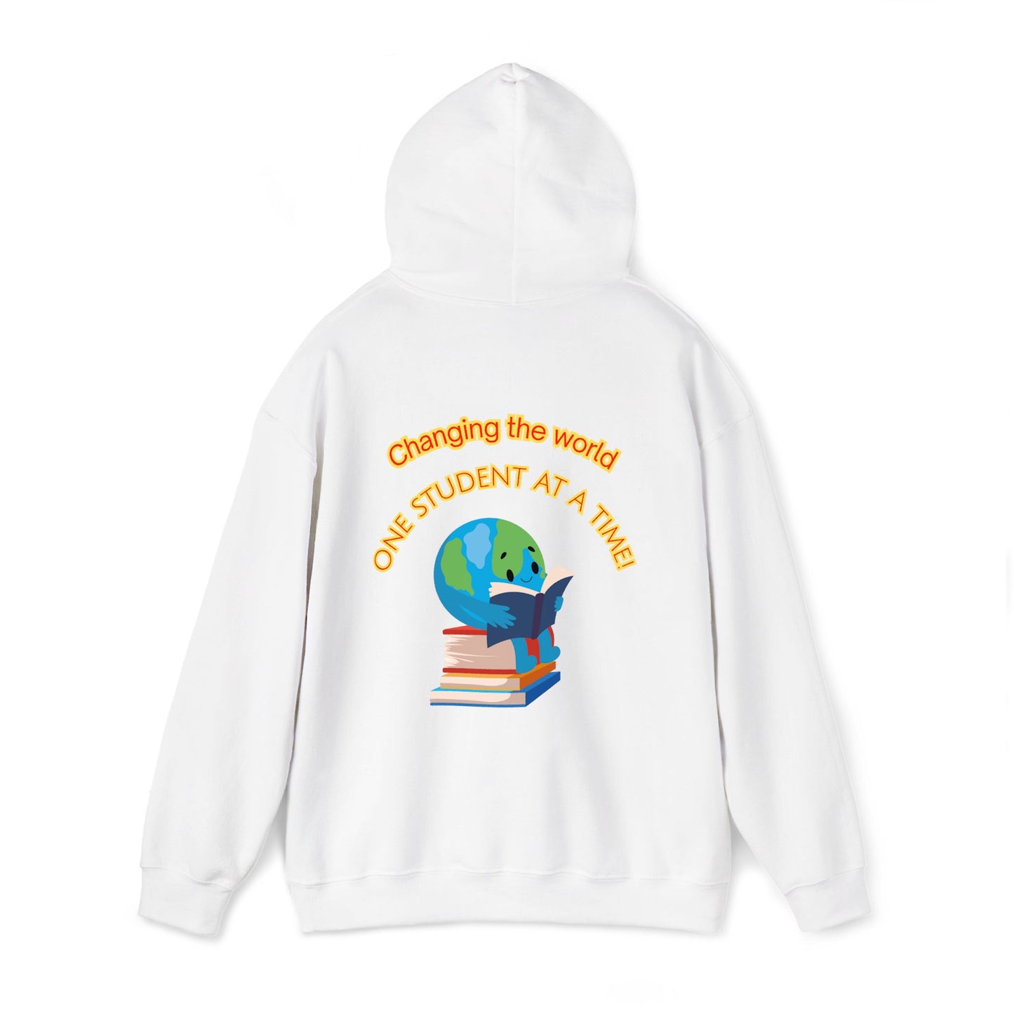 Changing the world! (globe) Teacher Hoodie, Casual Streetwear