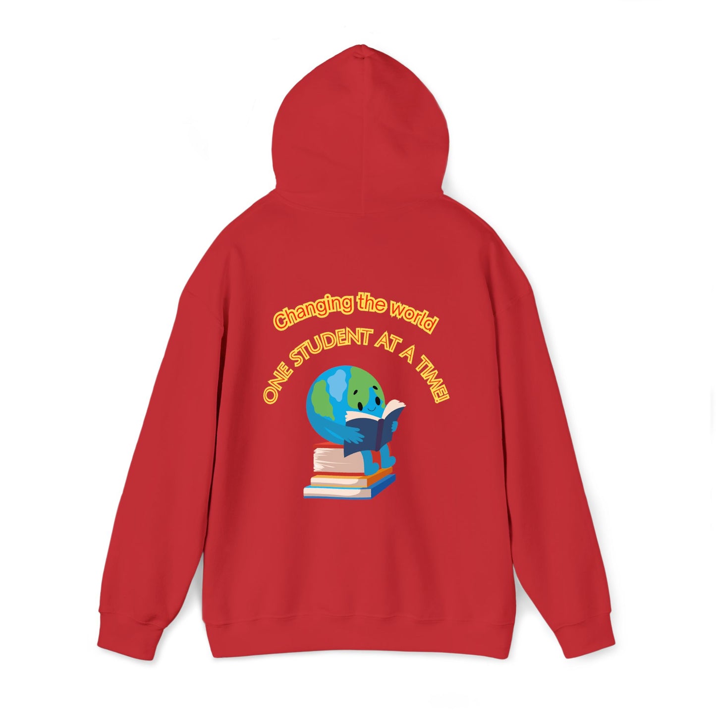 Changing the world! (globe) Teacher Hoodie, Casual Streetwear