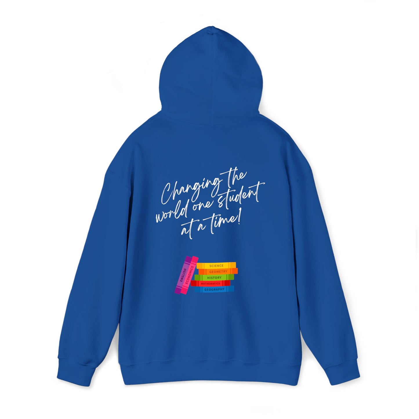 Changing the world! (White) Teacher Hoodie